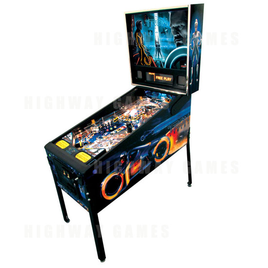 Tron Legacy Pinball Machine - Machine
