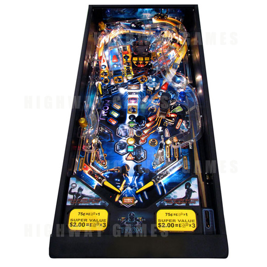 Tron Legacy Pinball Machine - Playfield