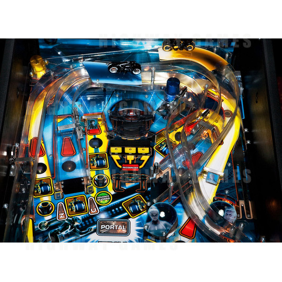 Tron Legacy Pinball Machine - Playfield - Top