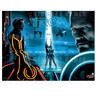 Tron Legacy Pinball Machine - Backglass Art