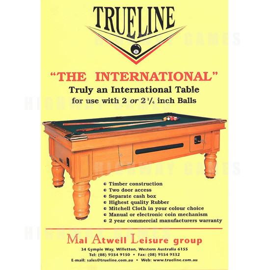 Trueline - The International - Brochure