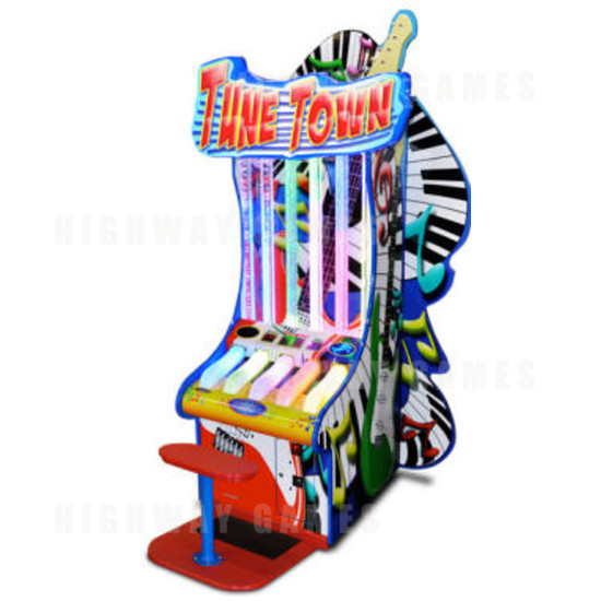 Tune Town Music Ticket Redemption Machine - Tune Town Cabinet