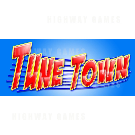 Tune Town Music Ticket Redemption Machine - Banner