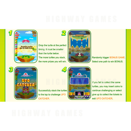 Turtle Adventure Twin Arcade Machine - Turtle Adeventure Screenshots