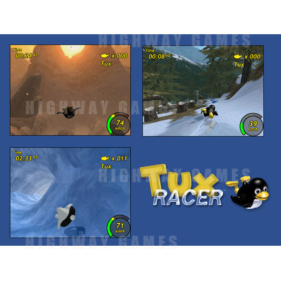 Tux Racer - Screenshot