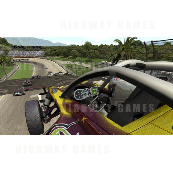 Twisted: Nitro Stunt Racing Arcade Machine - Screenshot