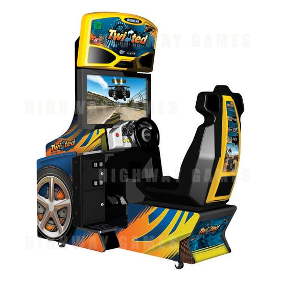 Twisted: Nitro Stunt Racing SD Arcade Machine - Machine