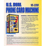 U.S. Dual Phone Card Machine