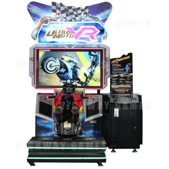 Ultra Moto VR - One player - Driving Machine - Ultra Moto VR front view