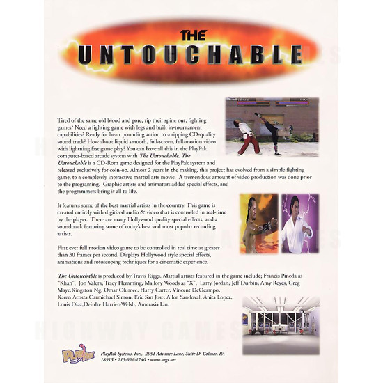 Untouchable (the) - Brochure 1 129KB JPG