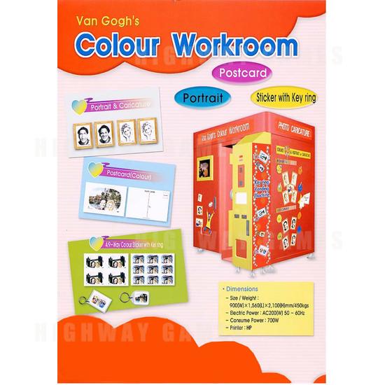 Van Gogh's Colour Workroom - Brochure