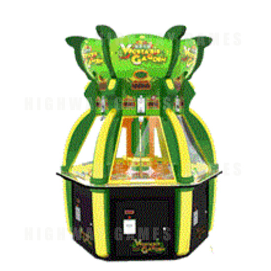 Vegetable Garden Coin Pusher Arcade Machine - Vegetable Garden cabinet