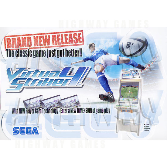 Virtua Striker 4 SD - Brochure Front