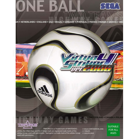 Virtua Striker 4 Ver.2006 - Brochure Front