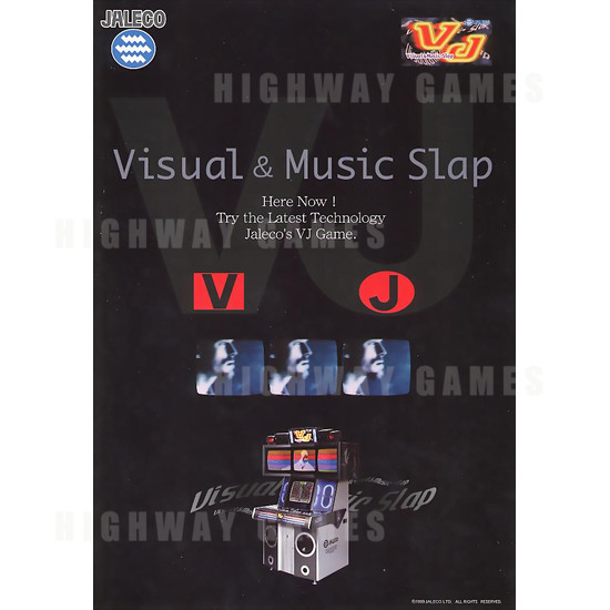 VJ Visual & Music Slap - Brochure Front