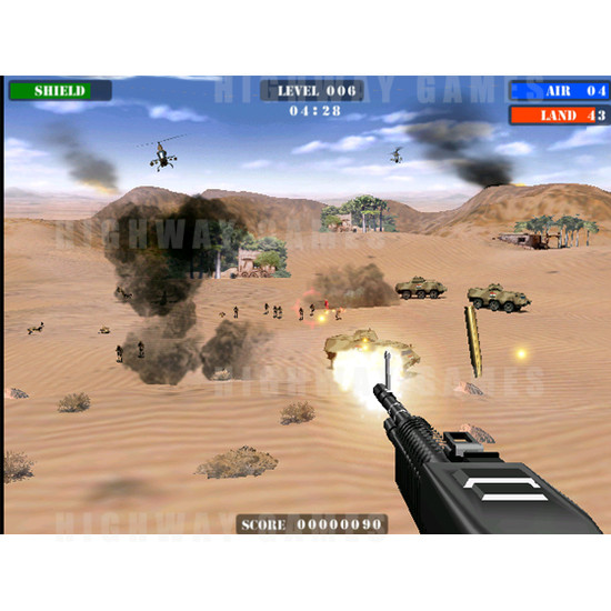 VR Vortek V3 - Beach Head 2003 - Screenshot