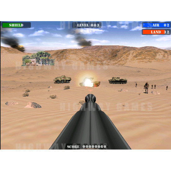 VR Vortek V3 - Beach Head 2003 - Screenshot