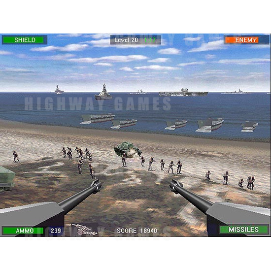 VR Vortek V3 - Beach Head 2000 - Screenshot