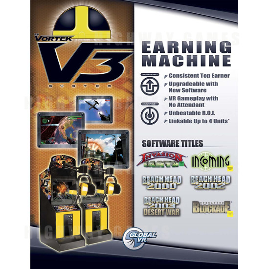 VR Vortek V3 - Brochure Front
