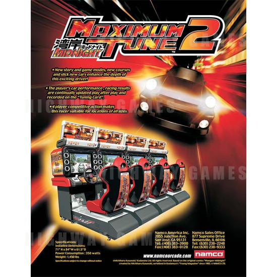 Wangan Midnight Maximum Tune 2 Twin - Brochure