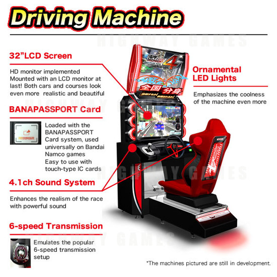 Wangan Midnight Maximum Tune 4 - Machine Features