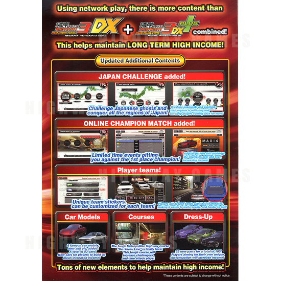 Wangan Midnight Maximum Tune 4 - Brochure Inside 4