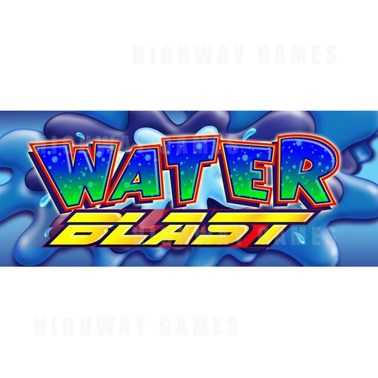 Water Blast Ticket Redemption Machine - Banner