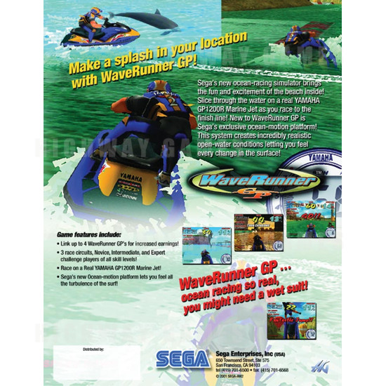 Wave Runner GP - Brochure Back