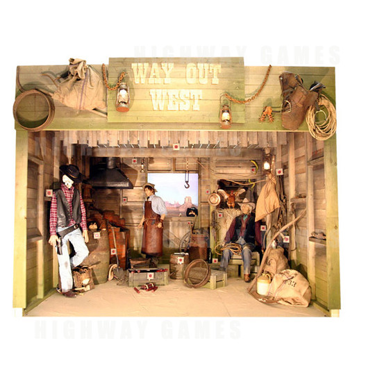 Way Out West Sideshow Amusement Machine - Machine