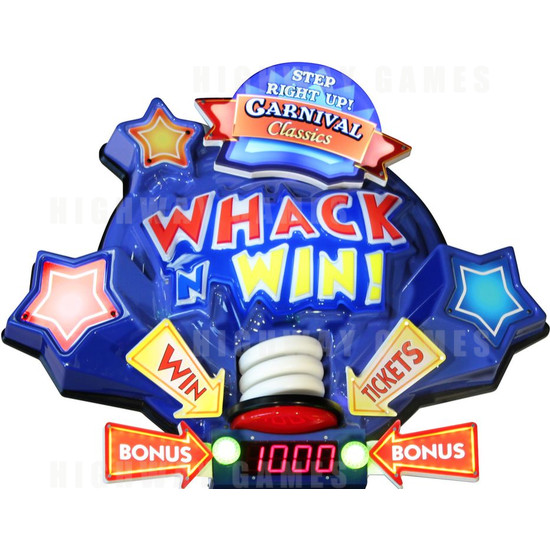 Whack N Win Arcade Machine - Whack n Win Arcade Machine 11 Foot Marquee