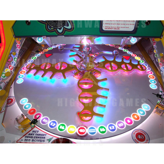 Wheel Deal X-Treme Ticket Redemption Machine - Playfield