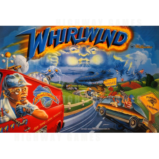 Whirlwind Arcade Pinball Machine - Whirlwind Arcade Pinball Machine