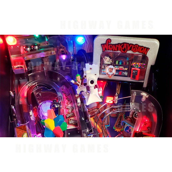Willy Wonka Pinball Machine - Limited Edition - Wonka Limited Edition Playfield Top
