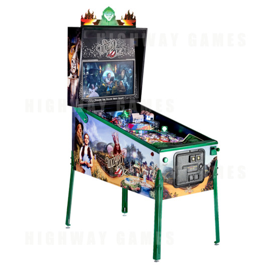 Wizard of Oz Emerald City Limited Edition Pinball Machine - Wizard of Oz Emerald City Limited Edition Pinball Machine