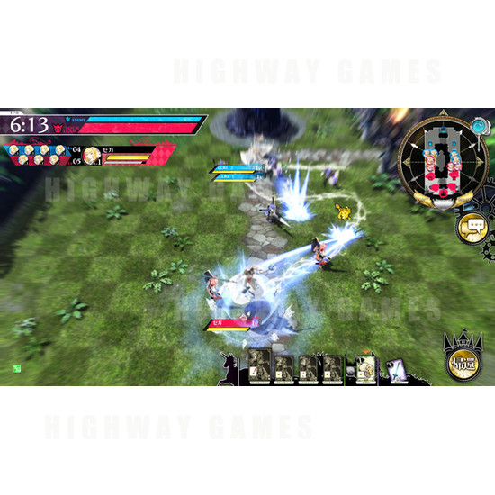 Wonderland Wars Online Arcade Machine - Wonderland Wars Online Arcade Machine Screenshot