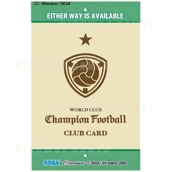 World Club Championship Football - Team's Access Card 35KB JPG