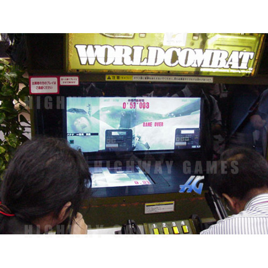 World Combat DX Arcade Machine - Screenshot