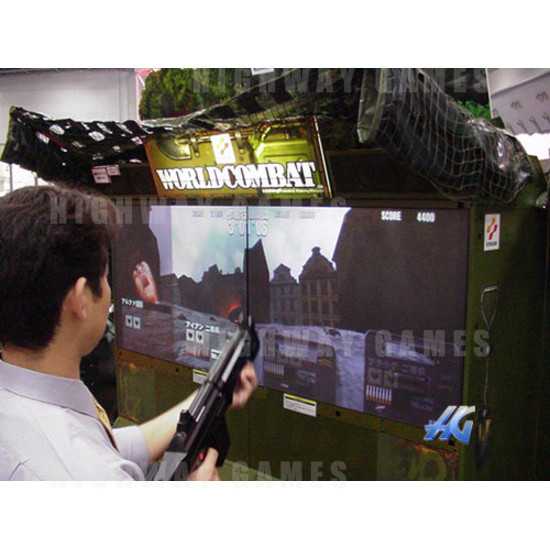 World Combat DX Arcade Machine - Screenshot