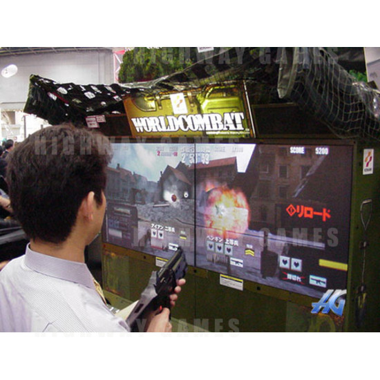 World Combat DX Arcade Machine - Screenshot