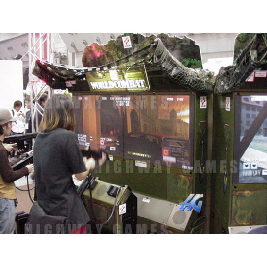 World Combat DX Arcade Machine - Screenshot