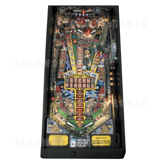 World Poker Tour Pinball (2005) - Playfield