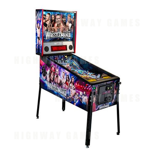 WWE Wrestlemania Pro Pinball Machine - WWE Wrestlemania Pro Pinball Machine by Stern