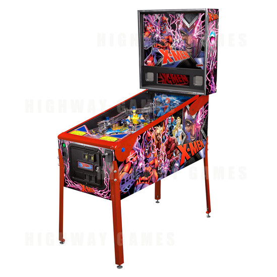 X-Men Limited Edition (LE) Pinball Machine - Limited Edition Magneto Cabinet