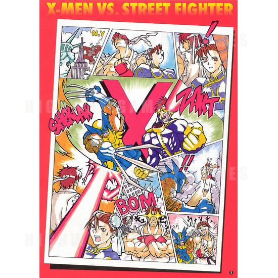 X-men Vs Street Fighter - Brochure Inside 02