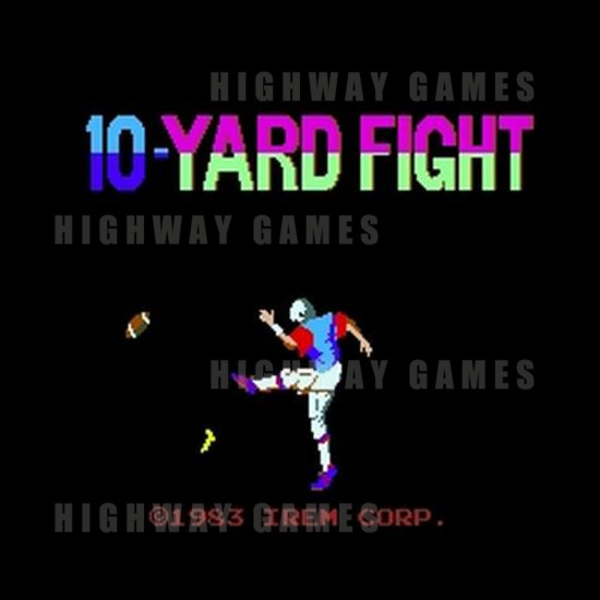 10 Yard Fight - Title Screen 14KB JPG
