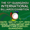 Guangzhou Billards Exhibition (GBE2019)